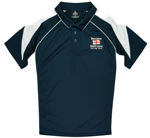 Barmy Army Polo Shirts Barmy Army Ashes 21-22 Tour Polo Shirt