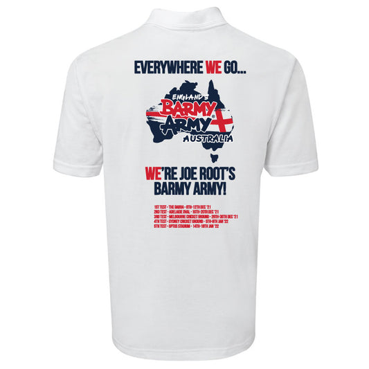 Barmy Army Ashes 21-22 Tour Polo Shirt