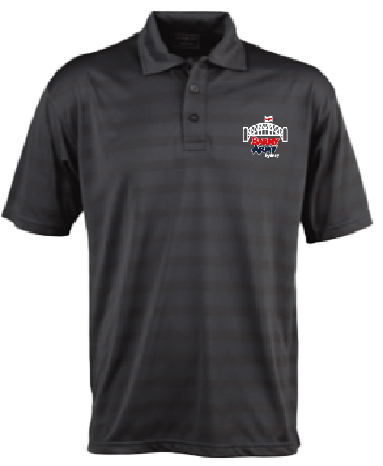 Sydney Barmy Army Premium Polo in Charcoal