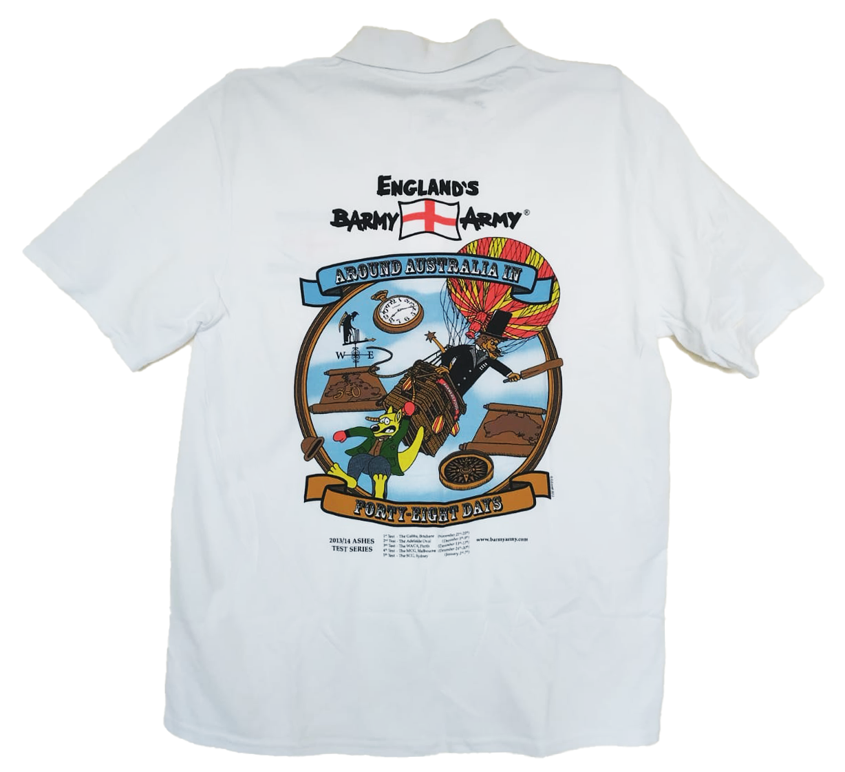 Barmy army polo shirts clearance