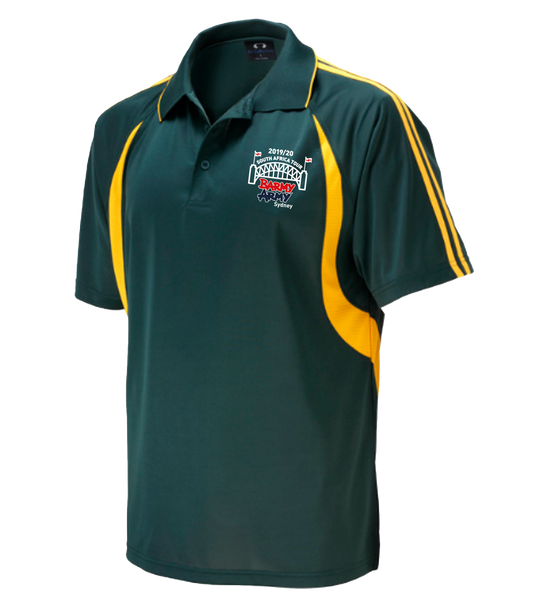 Sydney Barmy Army South Africa 2019/20 Green Tour Polo Shirt