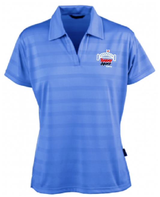 Sydney Barmy Army Premium Polo in Ocean Blue