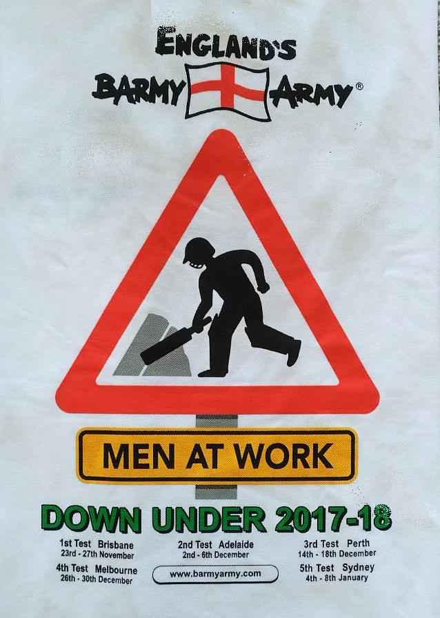 Barmy Army Classic Men At Work Tour Polo from 2017/18