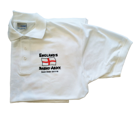 Barmy Army Classic Men At Work Tour Polo from 2017/18