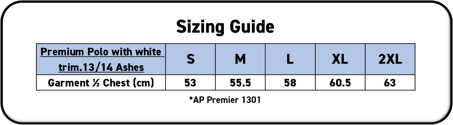 Barmy Army Premium Polo 2013/14 Ashes Tour