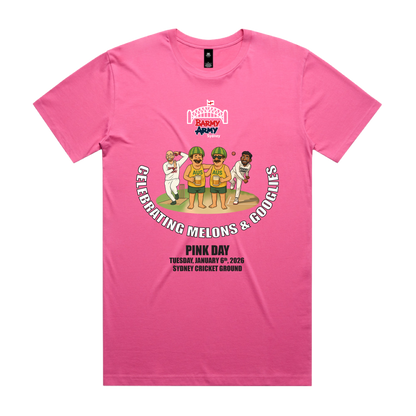 Barmy Army Pink Day T-Shirt