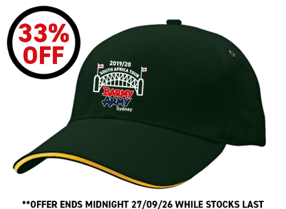 Sydney Barmy Army 2019/20 South Africa Tour Baseball Cap