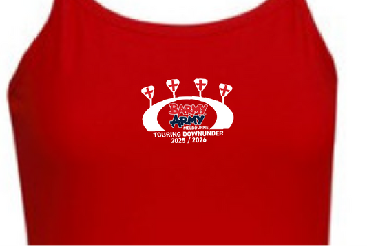 Melbourne BARMY ARMY Ladies Vest Top