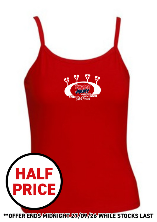 Melbourne BARMY ARMY Ladies Vest Top