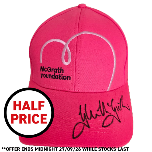 Signed Glenn McGrath Baseball Cap