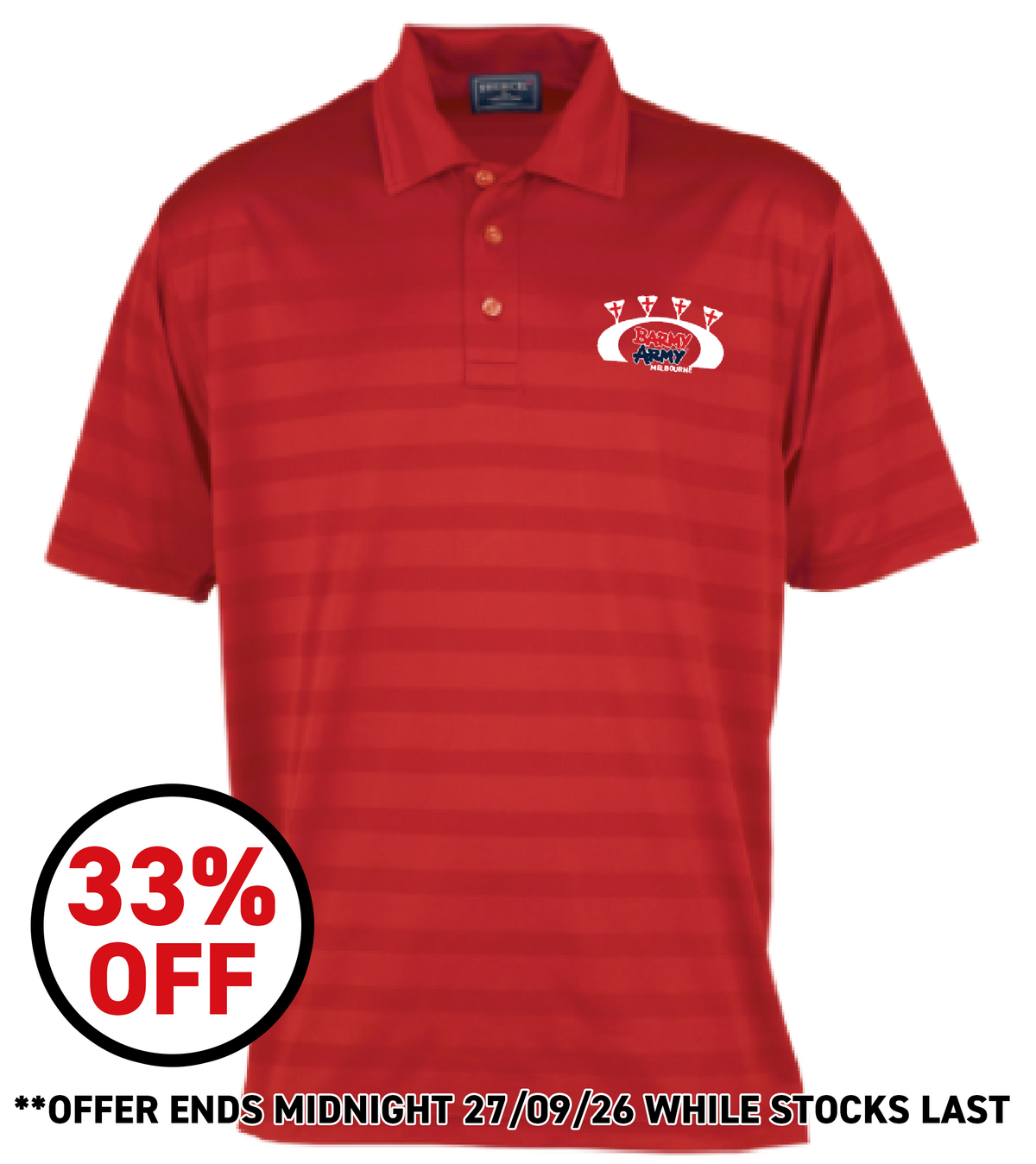 Melbourne Barmy Army Premium Polo