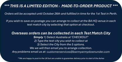 Sydney Barmy Army Premium Polo in Charcoal