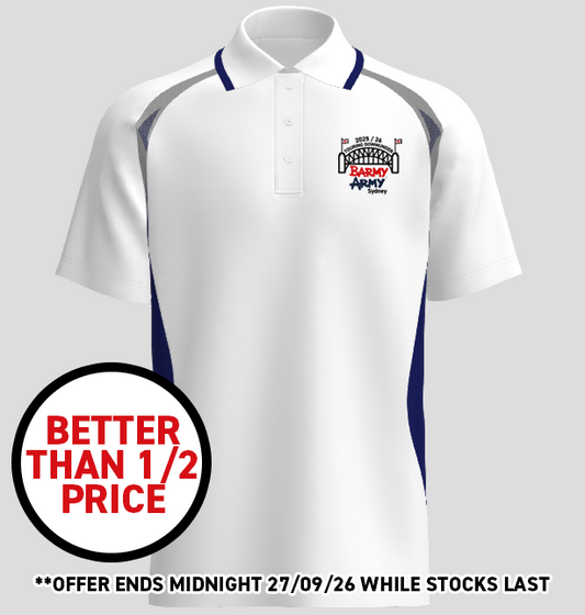SYDNEY BARMY ARMY ASHES TOUR POLO