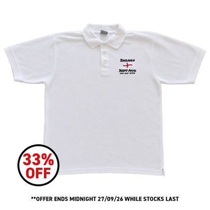 Barmy Army Classic White Polo