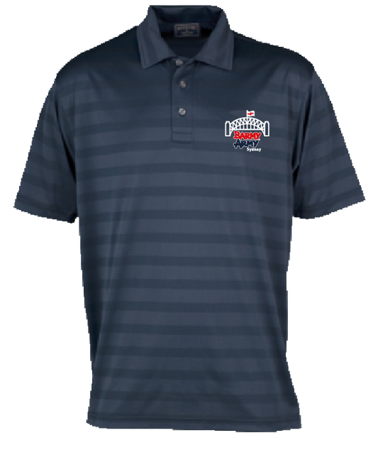 Sydney Barmy Army Premium Polo Shirt in Navy Blue